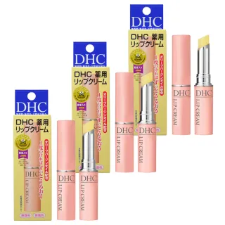 【DHC】純欖護唇膏1.5g *3入組(國際航空版)