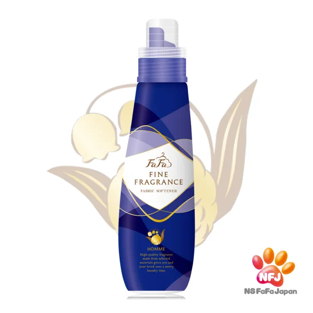 【日本FaFa】香水系列抗菌防臭柔軟精套組柔軟精 600ml+補充包500ml(麝香/花香/小蒼蘭/任選/日本製)