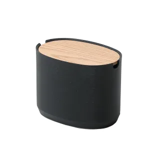 【IDEACO】砂岩深型橢圓形收納盒-小-多色可選(小物收納盒/飾品盒/精油收納盒)
