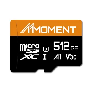 【Moment】MicroSD Card A1V30 512GB 記憶卡(512GB)