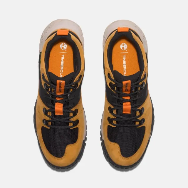 【Timberland】男款小麥色 Motion Scramble 防水低筒健行鞋(A6A14754)
