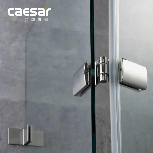 【CAESAR 凱撒衛浴】無框一字型外開淋浴拉門(寬171-180cm / 含安裝)