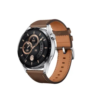 【HUAWEI 華為】Watch GT3 46mm 健康運動智慧手錶 時尚款