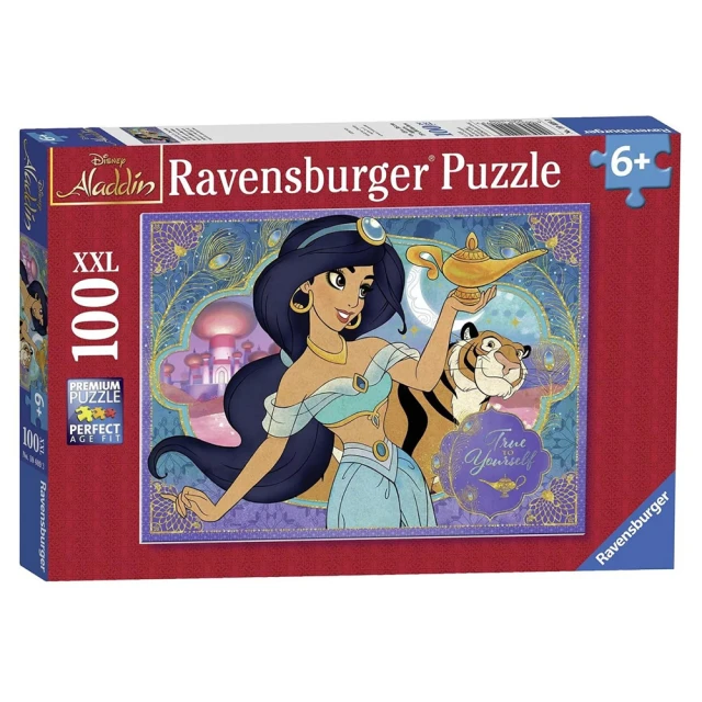 Ravensburger 維寶拼圖 阿拉丁 茉莉公主 100片