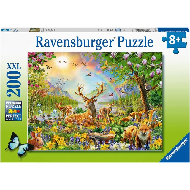 【Ravensburger】維寶拼圖 美好野生動物 200片