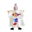 【A-ONE 匯旺】大喬 DIY彩繪傳統布袋戲偶組含2彩繪流體熊12色顏料2水彩筆調色盤水鑽美術人偶童玩具手偶