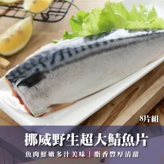 挪威野生超大鯖魚片