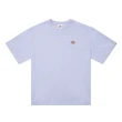【Dickies】男女款宇宙藍紫色純棉經典三色Logo舒適休閒短袖T恤｜DK010991H18