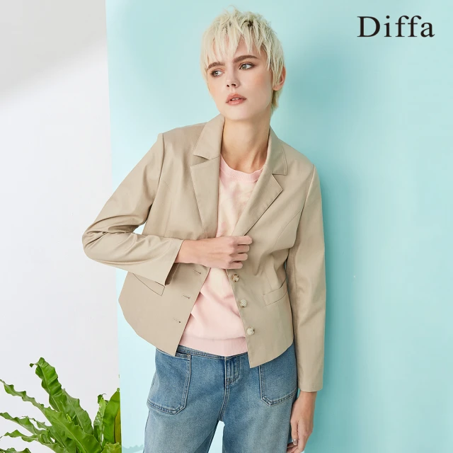 Diffa 質感美型西裝外套-女