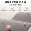 【LooCa】石墨烯EX雙效抗敏乳膠護脊2.4mm獨立筒床墊(加大6尺)