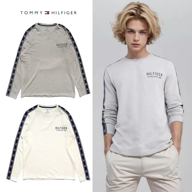 【Tommy Hilfiger】湯米 經典多款多色 串標 大金LOGO 薄長袖(平輸品)