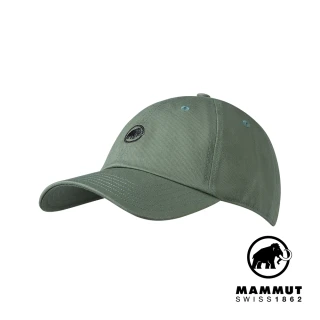 【Mammut 長毛象官方直營】Baseball Cap Mammut 經典棒球帽 深玉石綠PRT1 #1191-00051