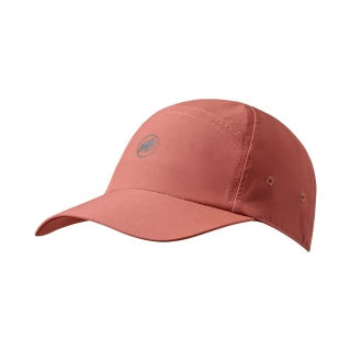 【Mammut 長毛象】Sun Peak Cap 機能防曬棒球帽 磚紅 #1191-01670