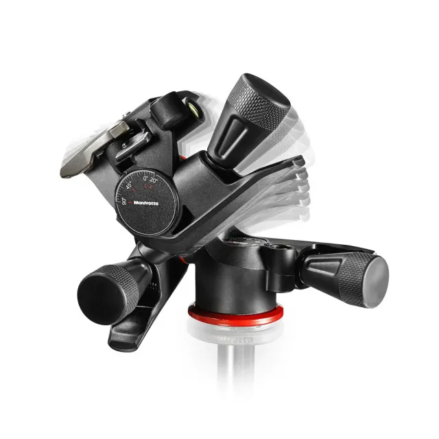 【Manfrotto 曼富圖】三向微調雲台 MHXPRO-3WG(公司貨)