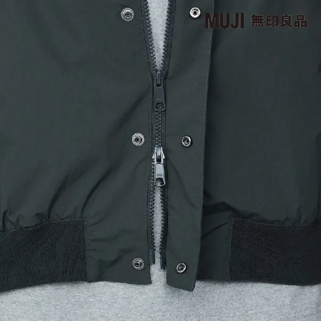 【MUJI 無印良品】男撥水加工立領外套(共2色)