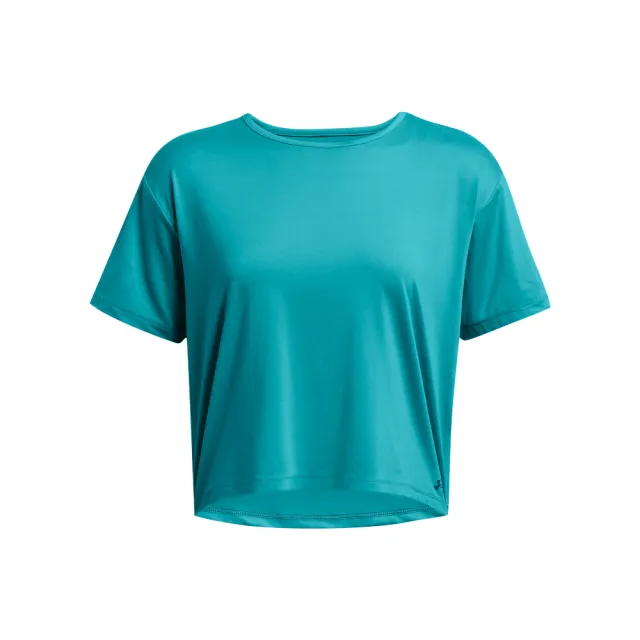 【UNDER ARMOUR】UA 女 Motion 短袖T-Shirt_1379178-465(藍綠色)