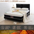 【LooCa】乳膠手工4.8雙簧護框硬式獨立筒床墊(單人3.5尺)