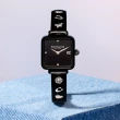 【COACH】官方授權經銷商 珍妮佛羅培茲廣告款 方形手鐲女錶-22mm/3色可選(14504307/14504308/14504309)