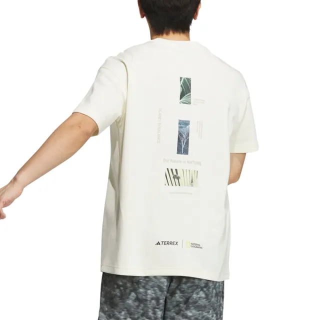 【adidas 愛迪達】圓領短袖T恤 NATGEO GFX SS T 男 - IS9514