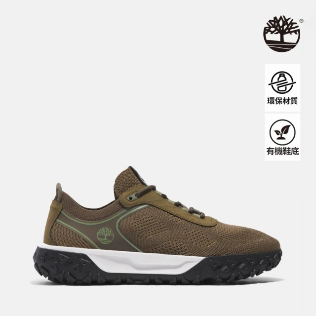Timberland 男款橄欖綠 Greenstride™ Motion 6 低筒健行鞋(A6BPWEBF)
