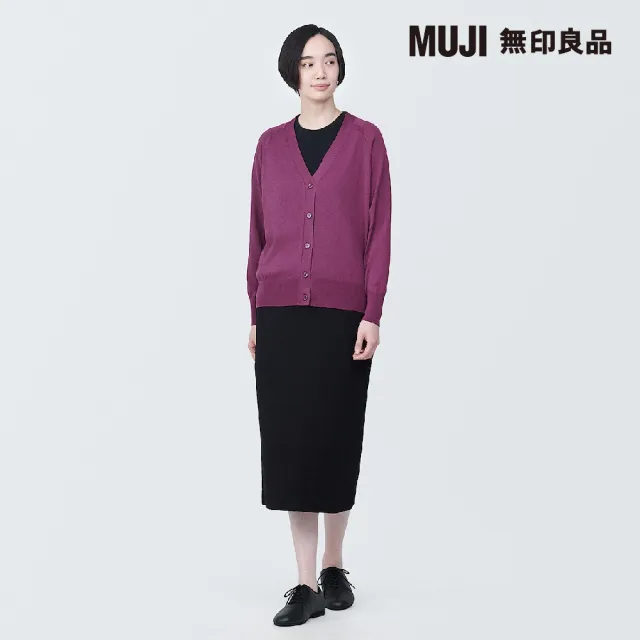 【MUJI 無印良品】女型態安定寬版開襟衫(共5色)