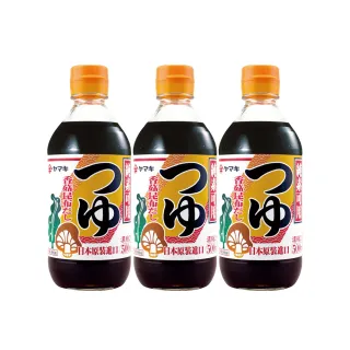 【YAMAKI】雅媽吉日式香菇醬油500ml(*3入超值組 2倍濃縮 純素可用 日式醬油)