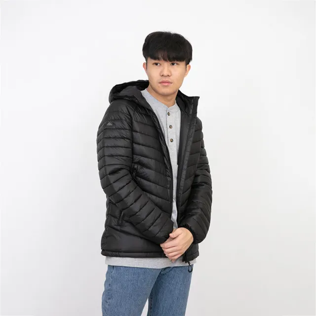 【Superdry】防潑水 冒險魂 刺繡標 科技棉 化纖外套 極度乾燥 連帽 羽絨外套  男外套(羽絨外套 8373BT1)