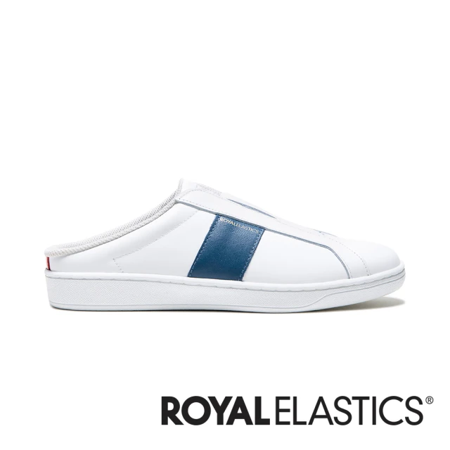 【ROYAL Elastics】LUME M 真皮穆勒鞋 女鞋(白藍)