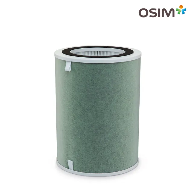 【OSIM】智能空氣清淨機濾網 HEPA13醫療級+抗菌除臭濾網(雙重抗菌/六道過濾/HEPA13級濾網)