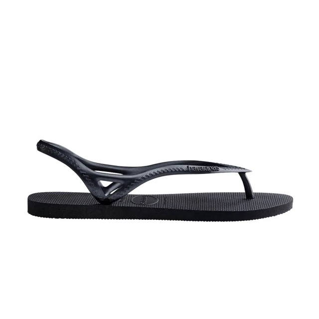 havaianas 哈瓦仕 Sunny ☆ 女鞋 黑色 一體成形 夾腳拖 人字拖 涼拖鞋 4145746-0090W