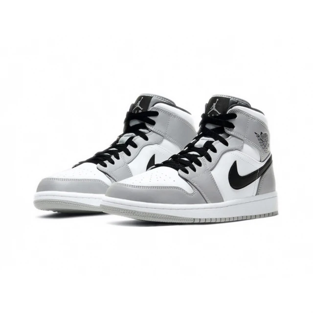 NIKE 耐吉 Air Jordan 1 Mid 男鞋 煙灰