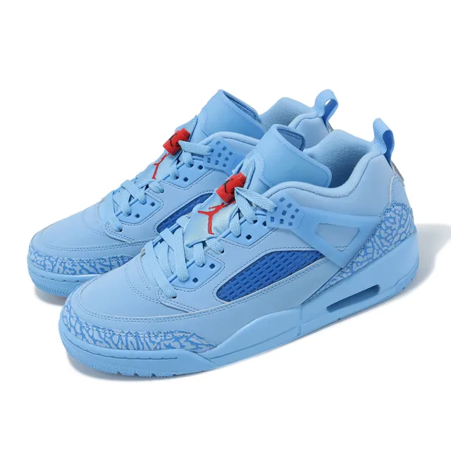 NIKE 耐吉】休閒鞋Air Jordan Spizike Low 男鞋藍紅Houston Oilers