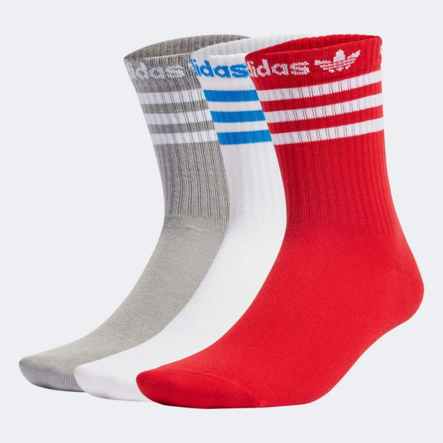 adidas 愛迪達 襪子 中筒襪 運動襪 3雙組 CREW