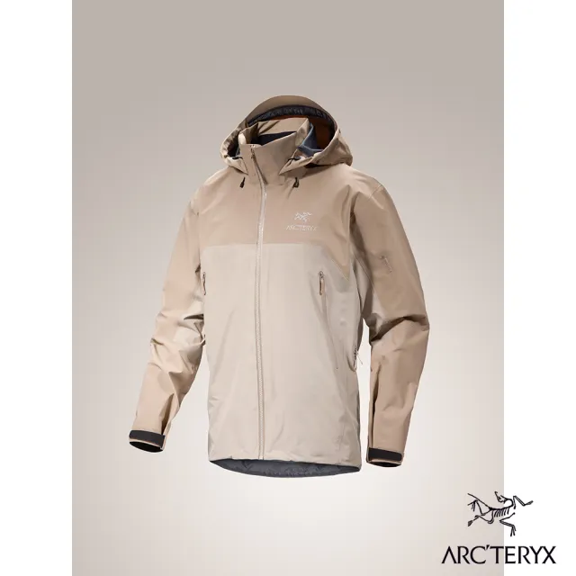 【Arcteryx 始祖鳥】男 Beta AR 防水外套(煙燻棕)