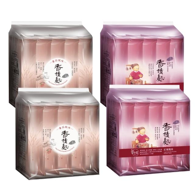 【Jing Si 淨斯】香積麵-番茄風味+紅燒風味(各5包X2袋 全素/素食/慈濟/靜思/蔬食/悅善廚)