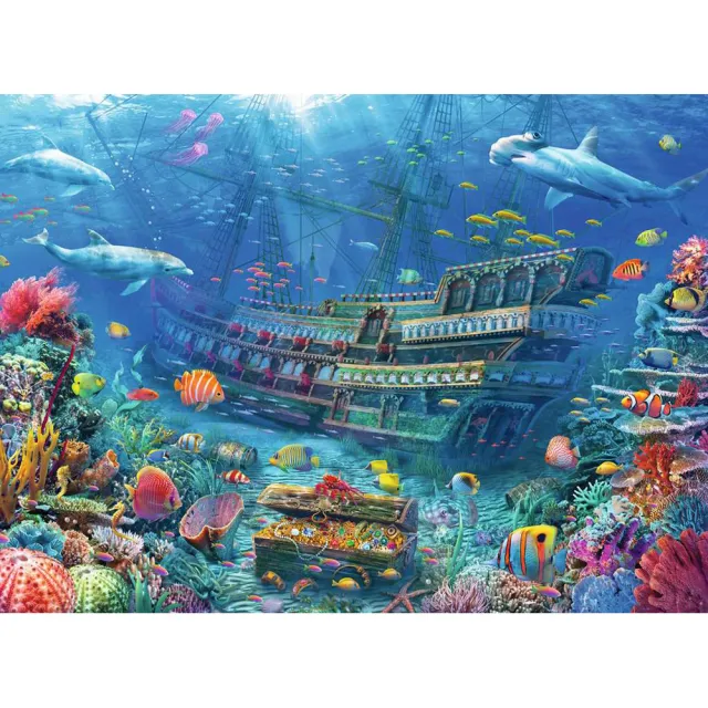 【Ravensburger】維寶拼圖 海底新發現 200片