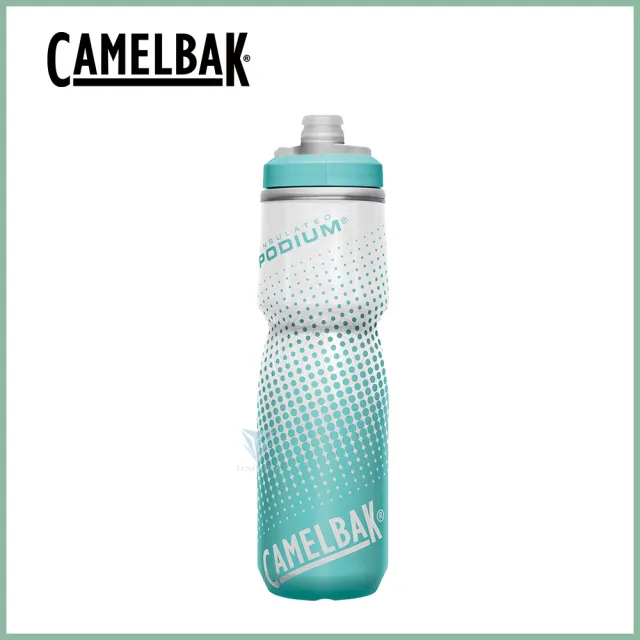 【CAMELBAK】710ml Podium Chill 保冷噴射水瓶 - 多色可選(雙倍保冷/自行車水壺/保冷/路跑/馬拉松)