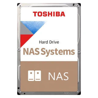 【TOSHIBA 東芝】N300系列 12TB 3.5吋 7200轉 NAS內接硬碟(HDWG21CAZSTA)
