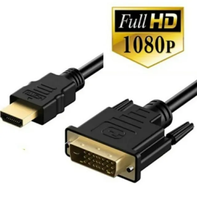 【Ainmax 艾買氏】DVI 轉HDMI 防突波 編織線(1.5米)