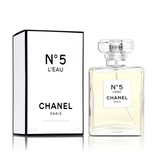 【CHANEL 香奈兒】N°5 LEAU 清新晨露淡香水 50ML(平行輸入)