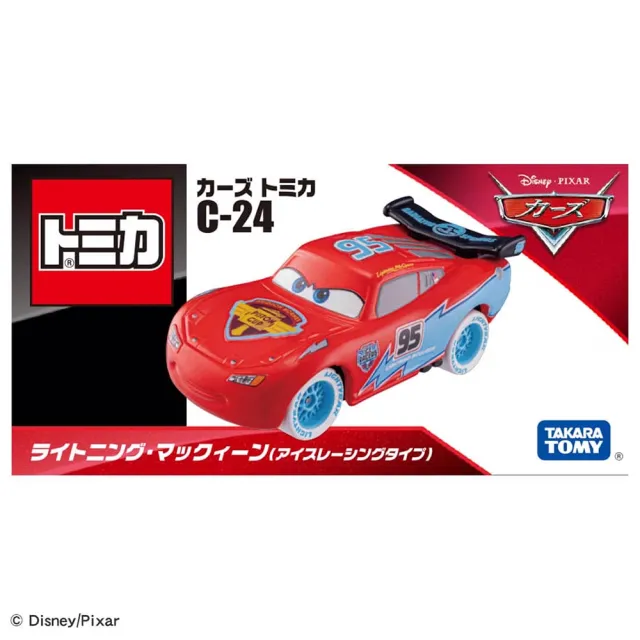 【TOMICA】CARS 汽車總動員 C-24 閃電麥坤 冰上賽車版(小汽車)