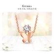 【GIUMKA】925純銀項鍊．蝴蝶紛飛．鎖骨鏈．玫金(新年禮物)