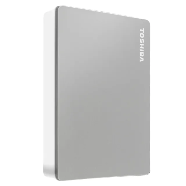 【TOSHIBA 東芝】Canvio Flex 1TB 2.5吋外接式硬碟(適用Mac .Win /Type-C傳輸線/銀)