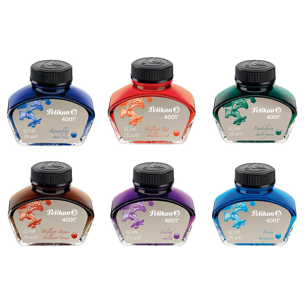 【Pelikan】百利金 墨水 4001 62.5ml 多色任選