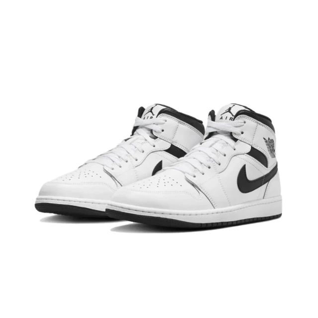 NIKE 耐吉 Air Jordan 1 Mid Reverse Panda 白黑 AJ1 男鞋 運動鞋 休閒鞋 DQ8426-132