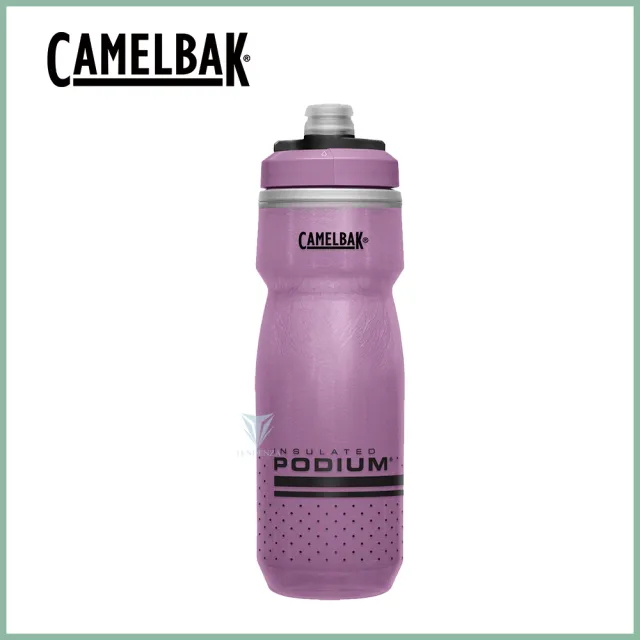 【CAMELBAK】620ml Podium Chill 保冷噴射水瓶(Camelbak / 雙倍保冷 / 自行車水壺)