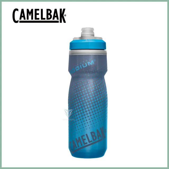 【CAMELBAK】620ml Podium Chill 保冷噴射水瓶(Camelbak / 雙倍保冷 / 自行車水壺)