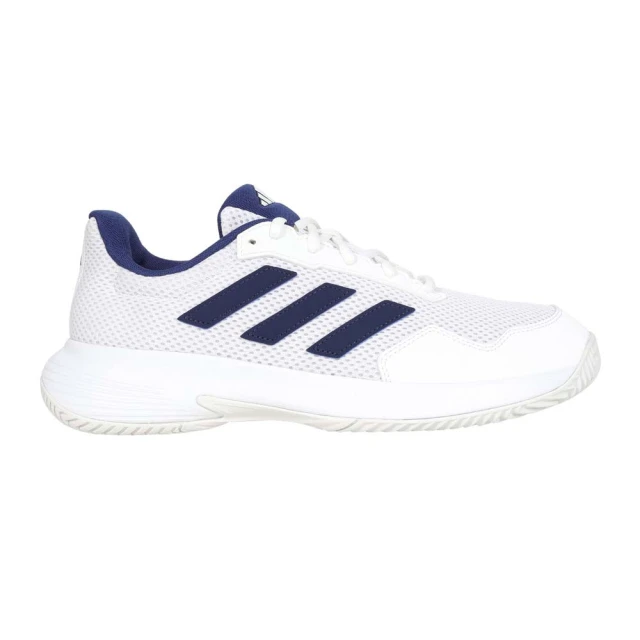 【adidas 愛迪達】GAME SPEC 2 男女網球鞋-運動 路跑 愛迪達 輕量 白丈青(ID2470)