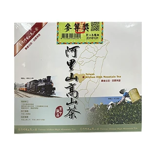 【阿里山農會】烏龍茶三等獎禮盒X1盒(150g-2罐-盒 附贈提袋)