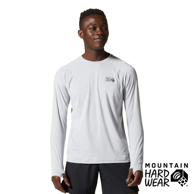 Mountain Hardwear Crater Lake Long Sleeve Crew Men 防曬長袖排汗衣 男款 冰河 #1982421